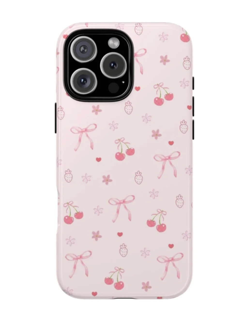 Cherry Bows Cute Phone Case for IPhone and Samsung
